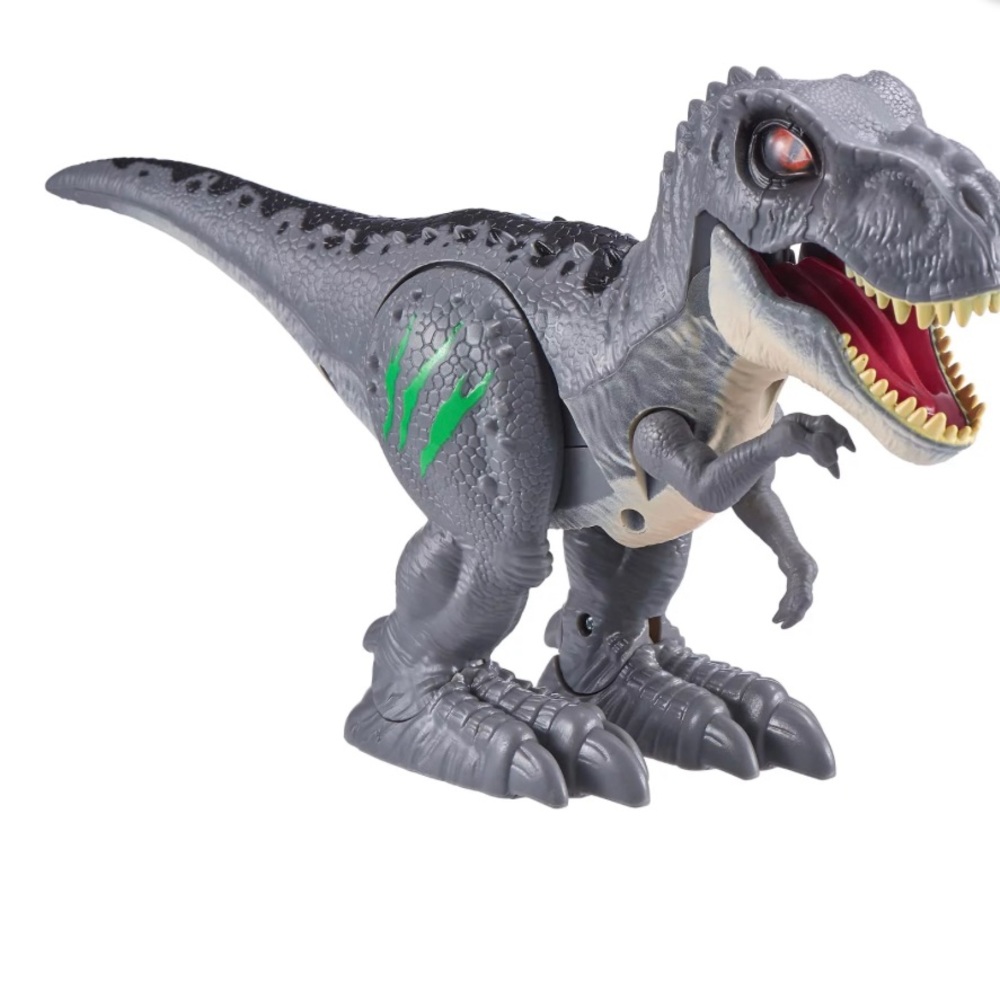 ZURU Robo Alive - Attacking T-Rex Battery-Powered Robotic Toy GREY NIB - Picture 3 of 7